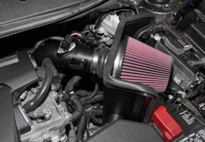 Toyota Camry Performance Air Intake - K&N Engineering - Typhoon - Black - `12-`13